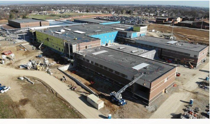 Construction at Francis Howell North High School