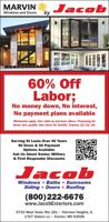 JACOB SUNROOM & EXTERIORS, INC - Ad from 2024-12-29