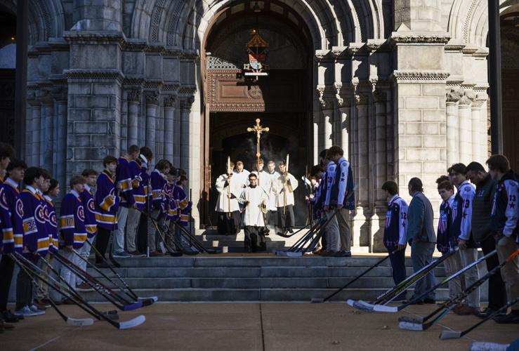 Hundreds gather for Colin Brown's funeral