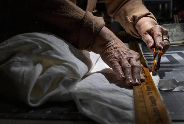 Kathy Nadeau re-creates clothing styles from centuries past